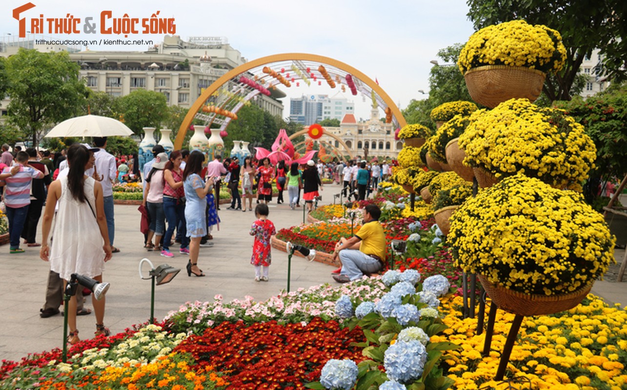 Duong hoa Nguyen Hue van ruc ro khoe sac trong ngay be mac-Hinh-11